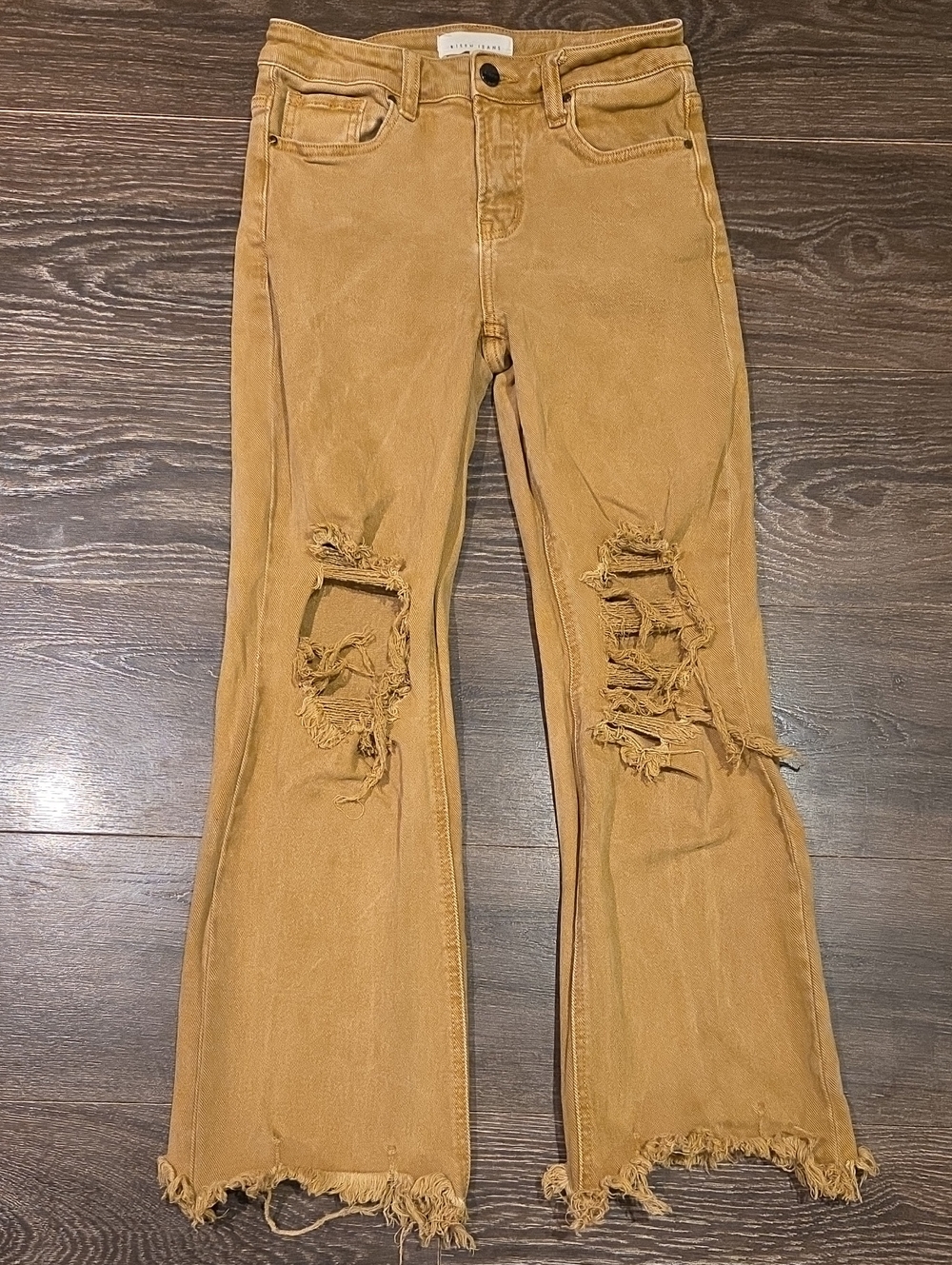 ❤️ RISEN HIGH RISE CROP FLARE JEANS, 2/3 (26) - Picture 2 of 8